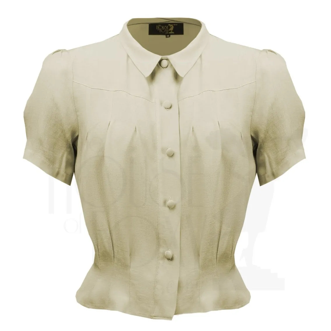 1930's Blouse - Antique Cream