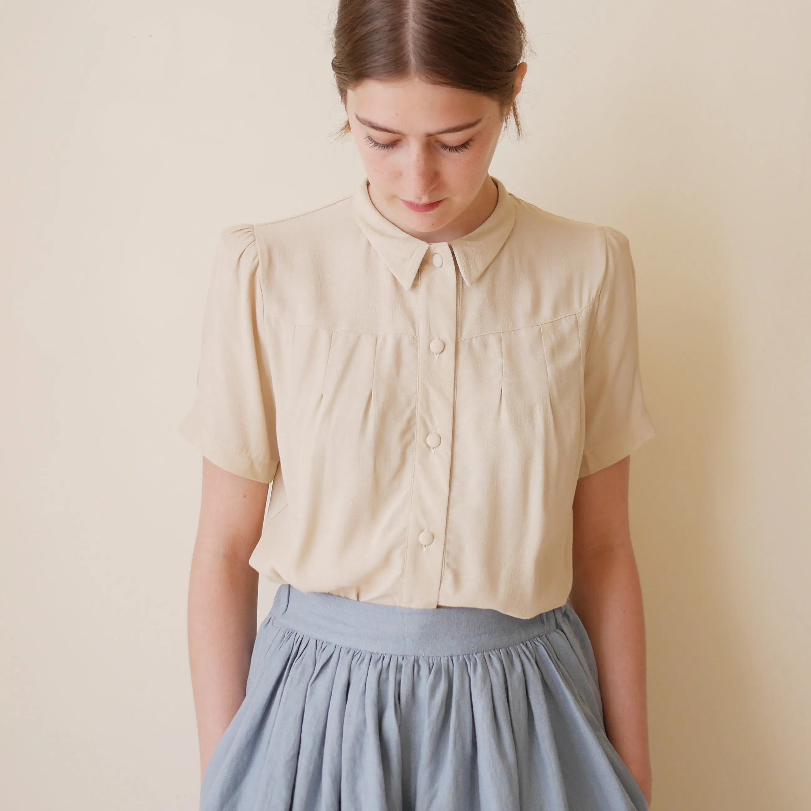 1930's Blouse - Antique Cream