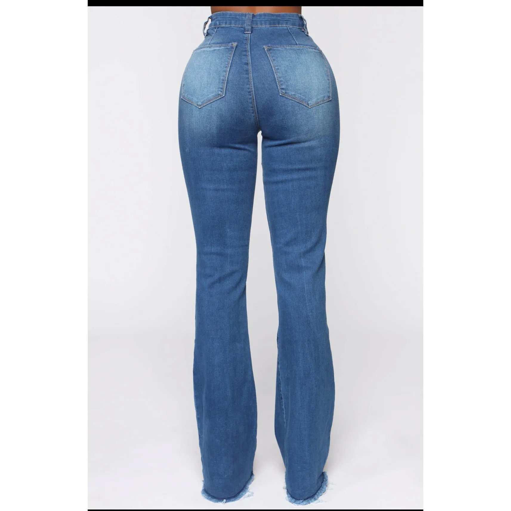 Bellbottom High Waisted Jeans