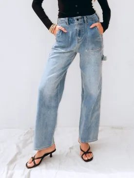 Better Off Cargo Boyfriend Jeans - Final Sale