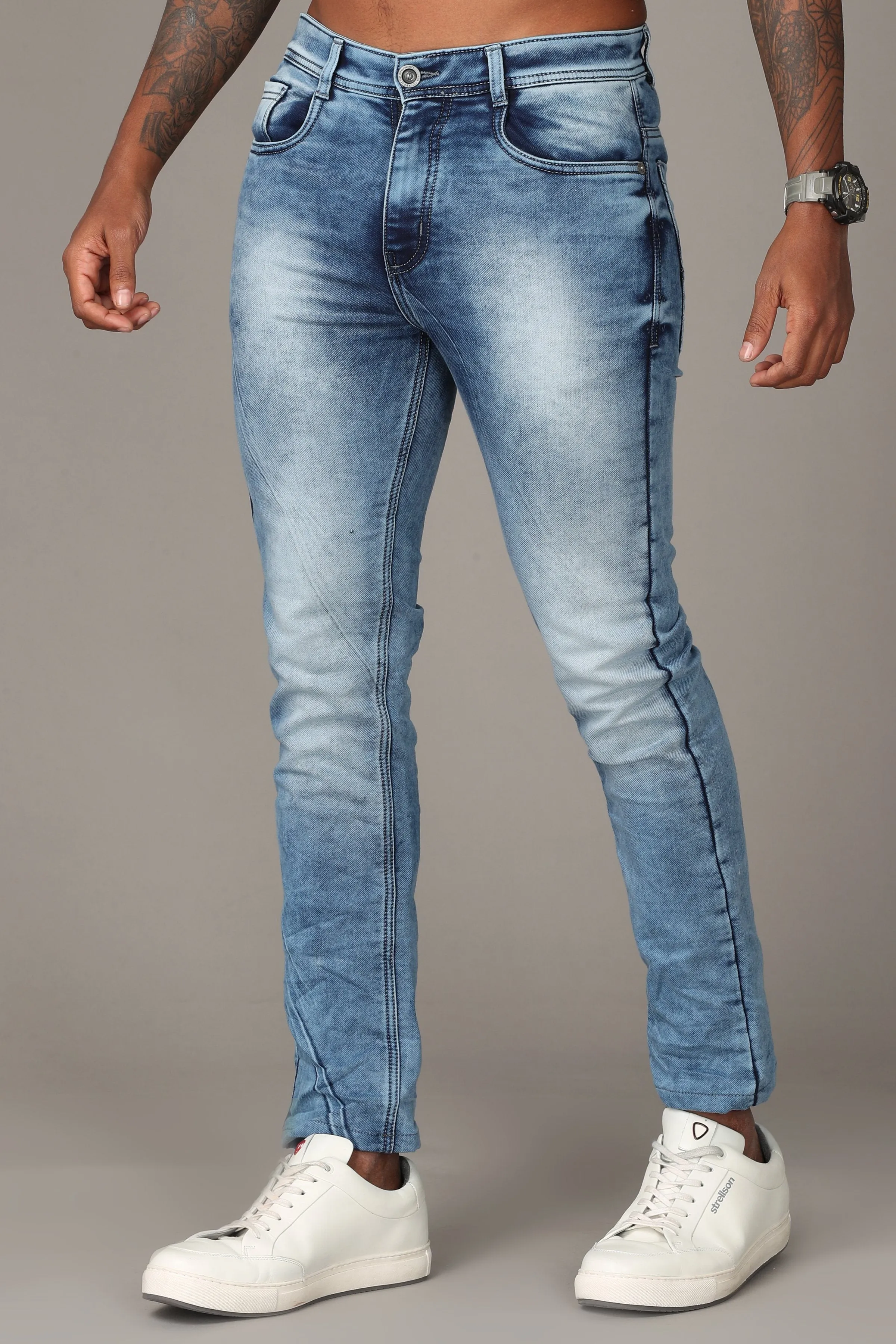 Blue with Light Fade Jeans