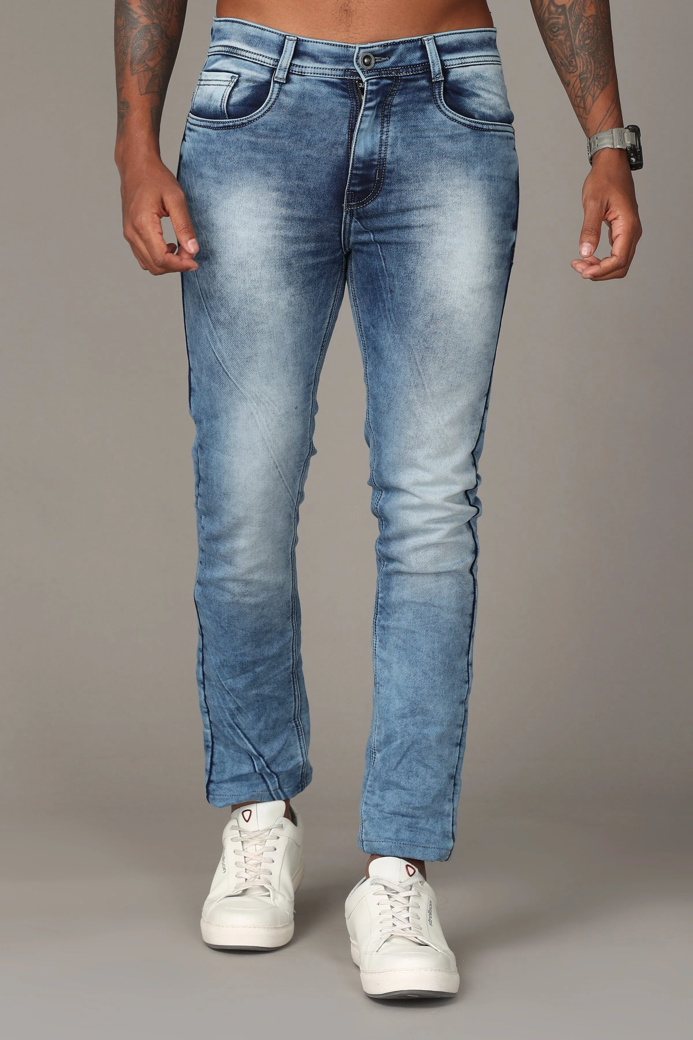 Blue with Light Fade Jeans