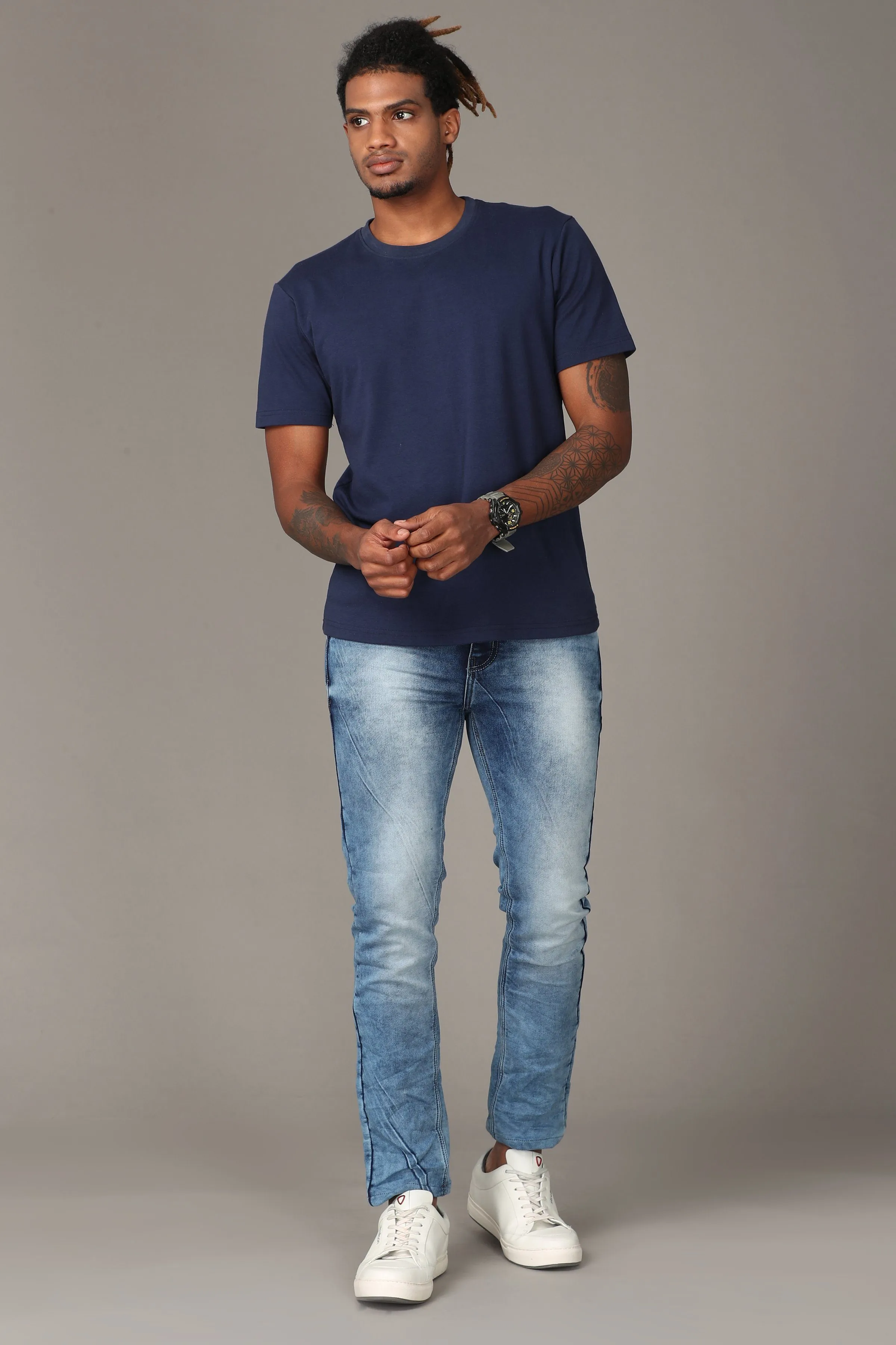 Blue with Light Fade Jeans