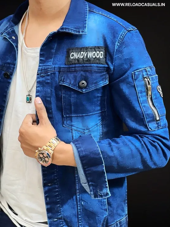 Candy Wood Denim Jacket