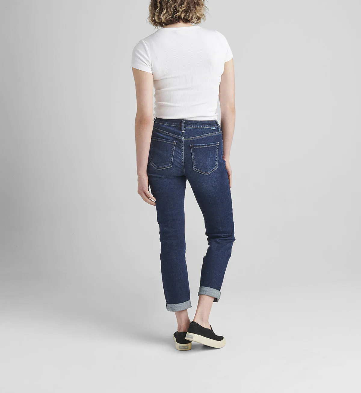 Carter Mid Rise Girlfriend Jeans