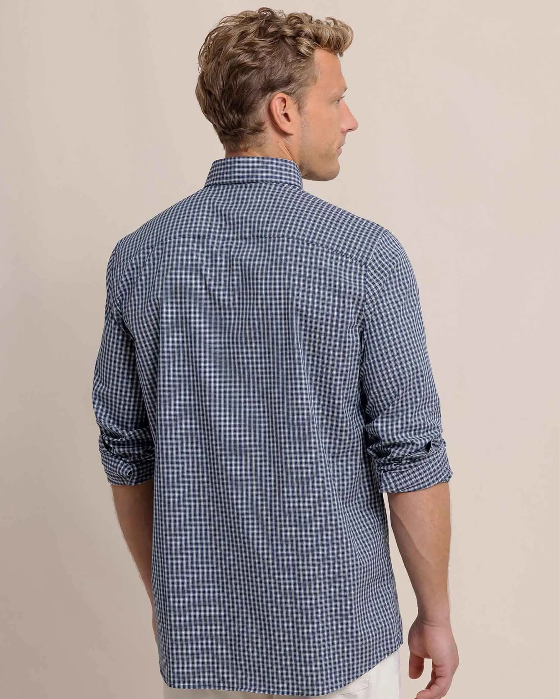 Charleston Pender Plaid Long Sleeve Sport Shirt