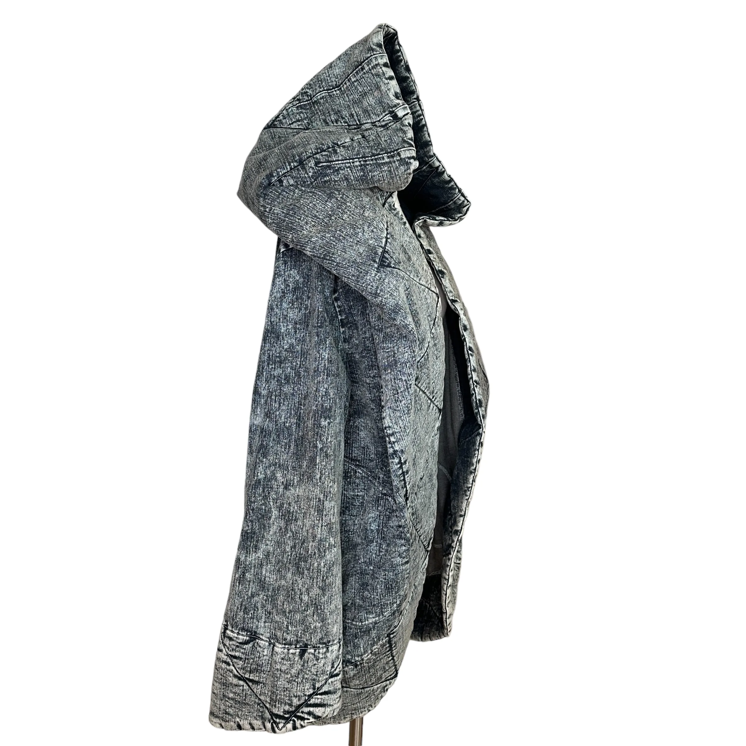 Denim Shawl Jacket - M