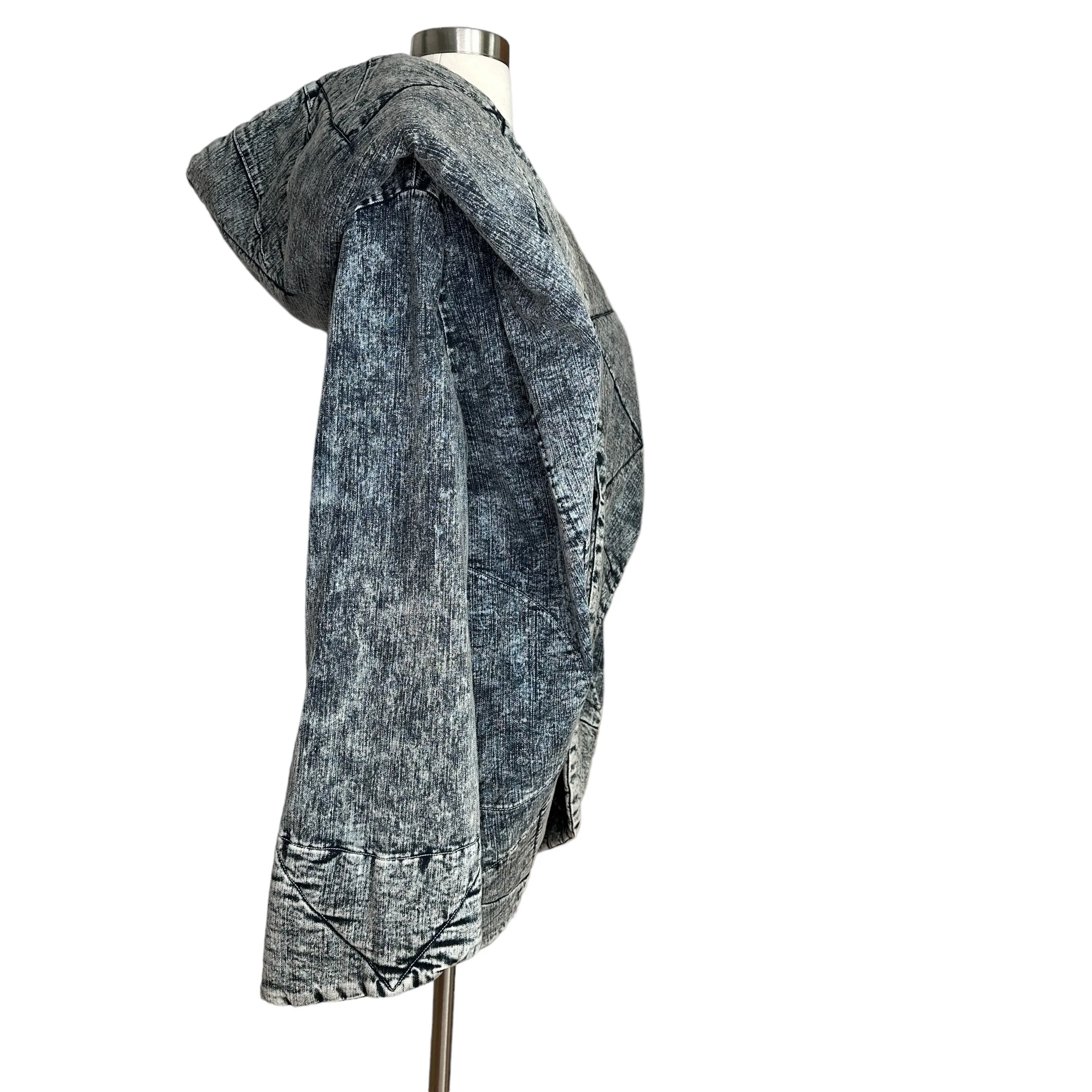 Denim Shawl Jacket - M