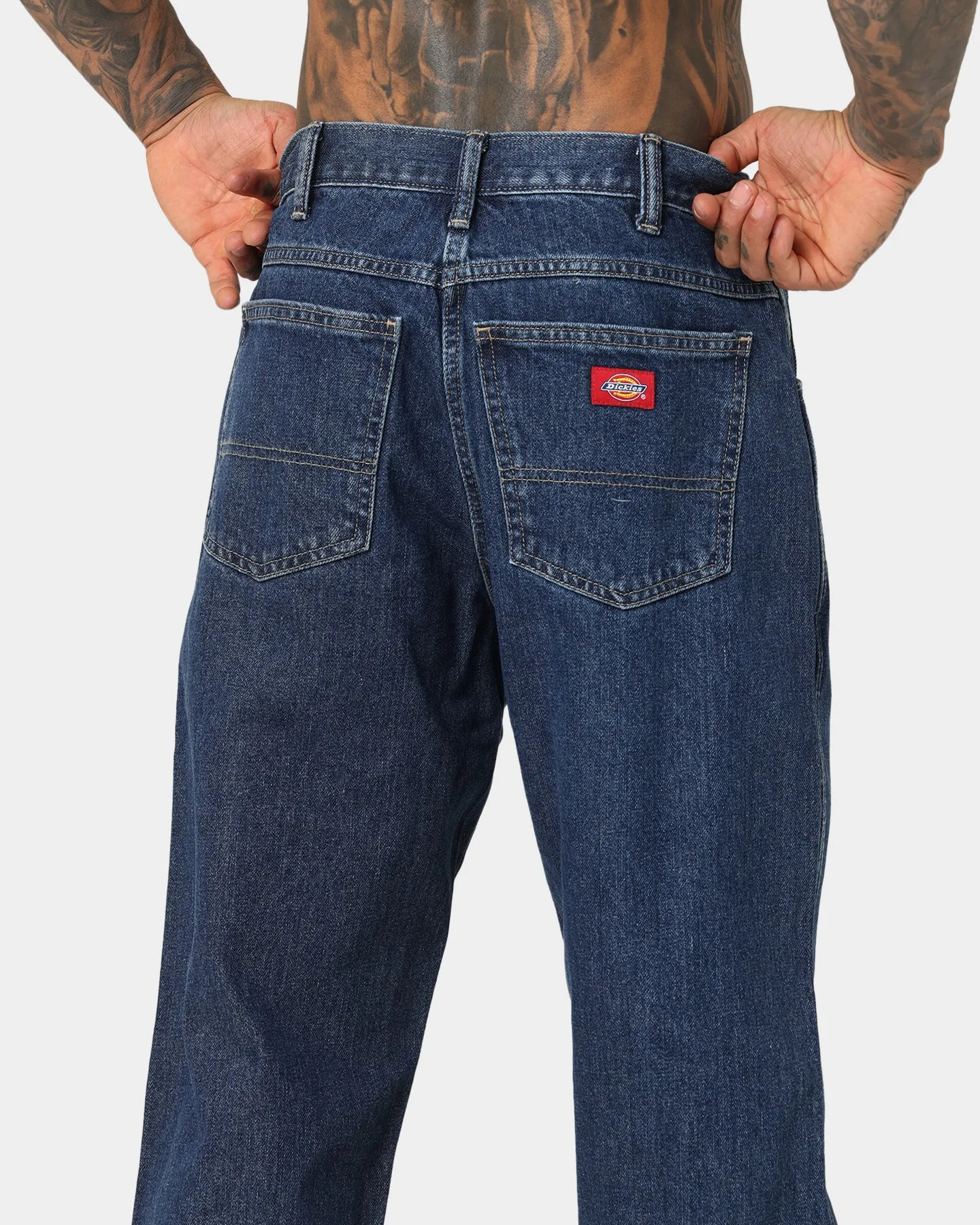 Dickies 5-Pocket Work Jeans Stone Washed In