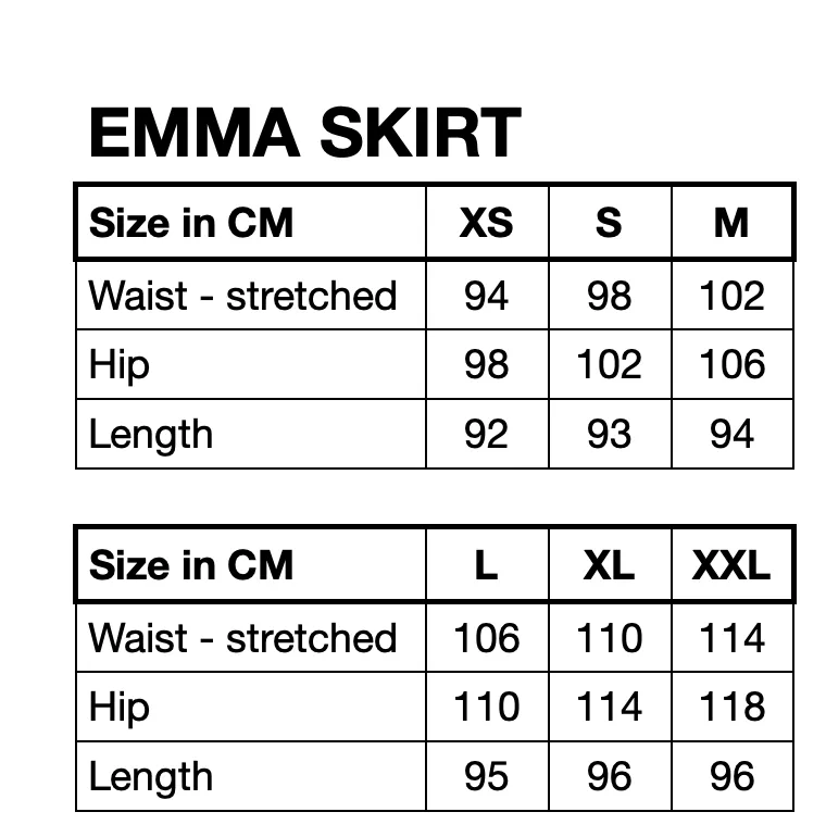 Emma Skirt - Blue Hawaii