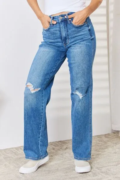 Judy Blue* Straight-Leg 90’s Jeans