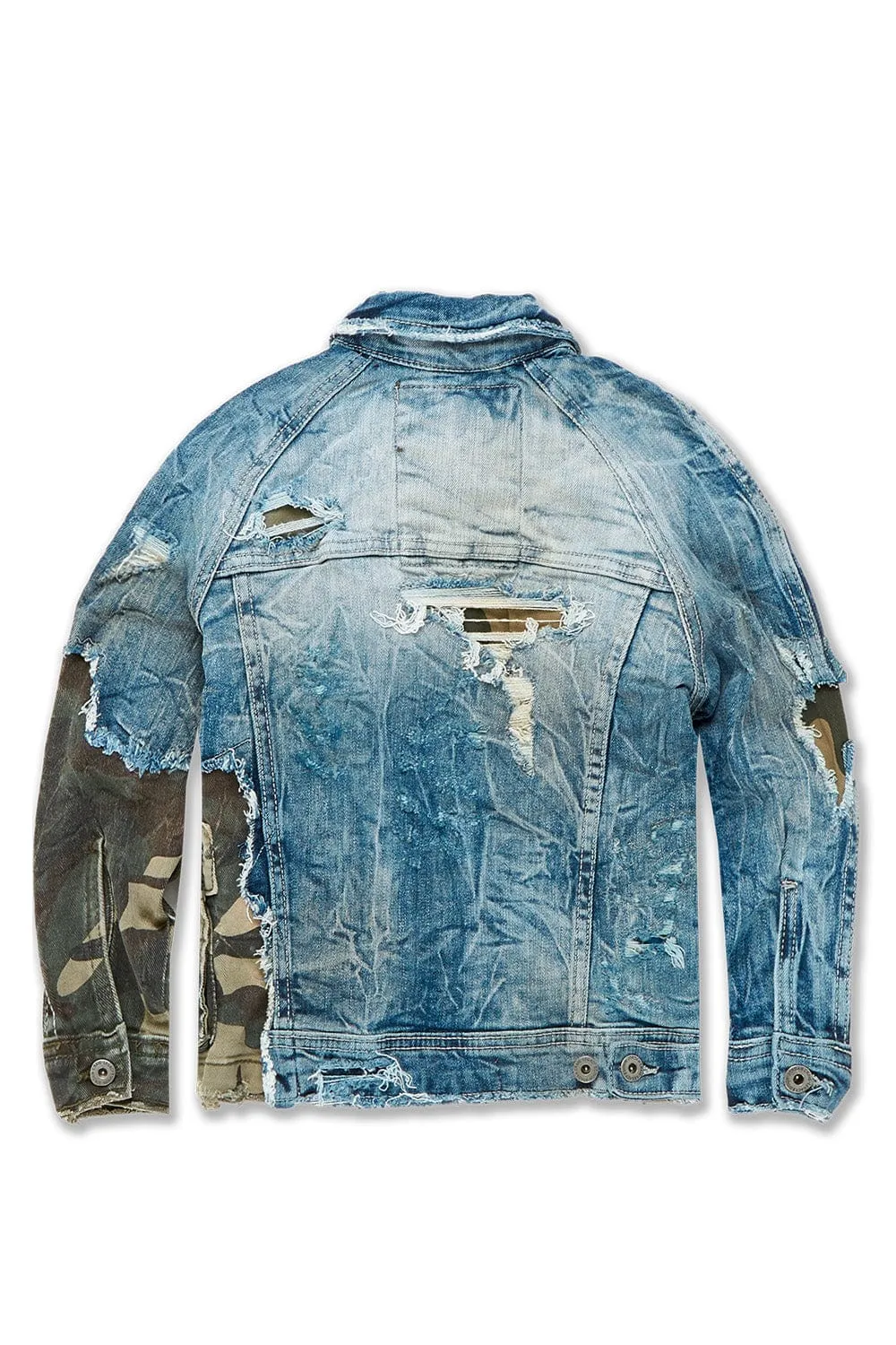 Kids Devotion Denim Trucker Jacket (Woodland)