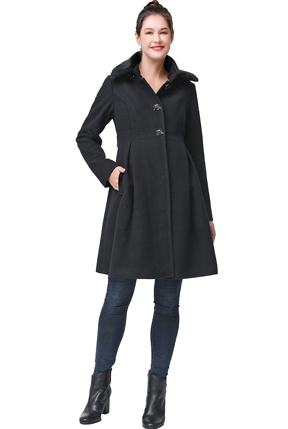 Kimi   Kai Maternity "Kimberly" Wool Coat