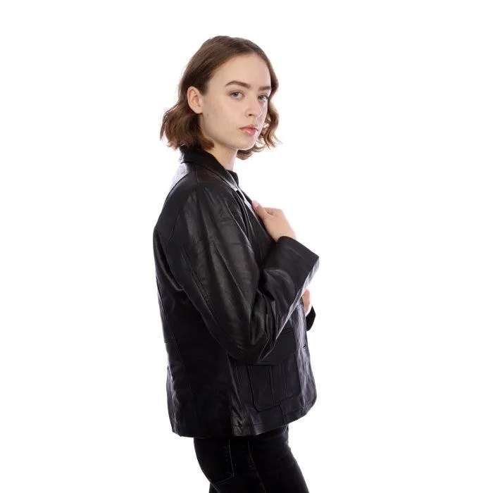 Ladies Leather Jacket