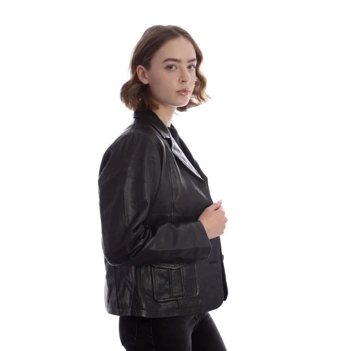 Ladies Leather Jacket