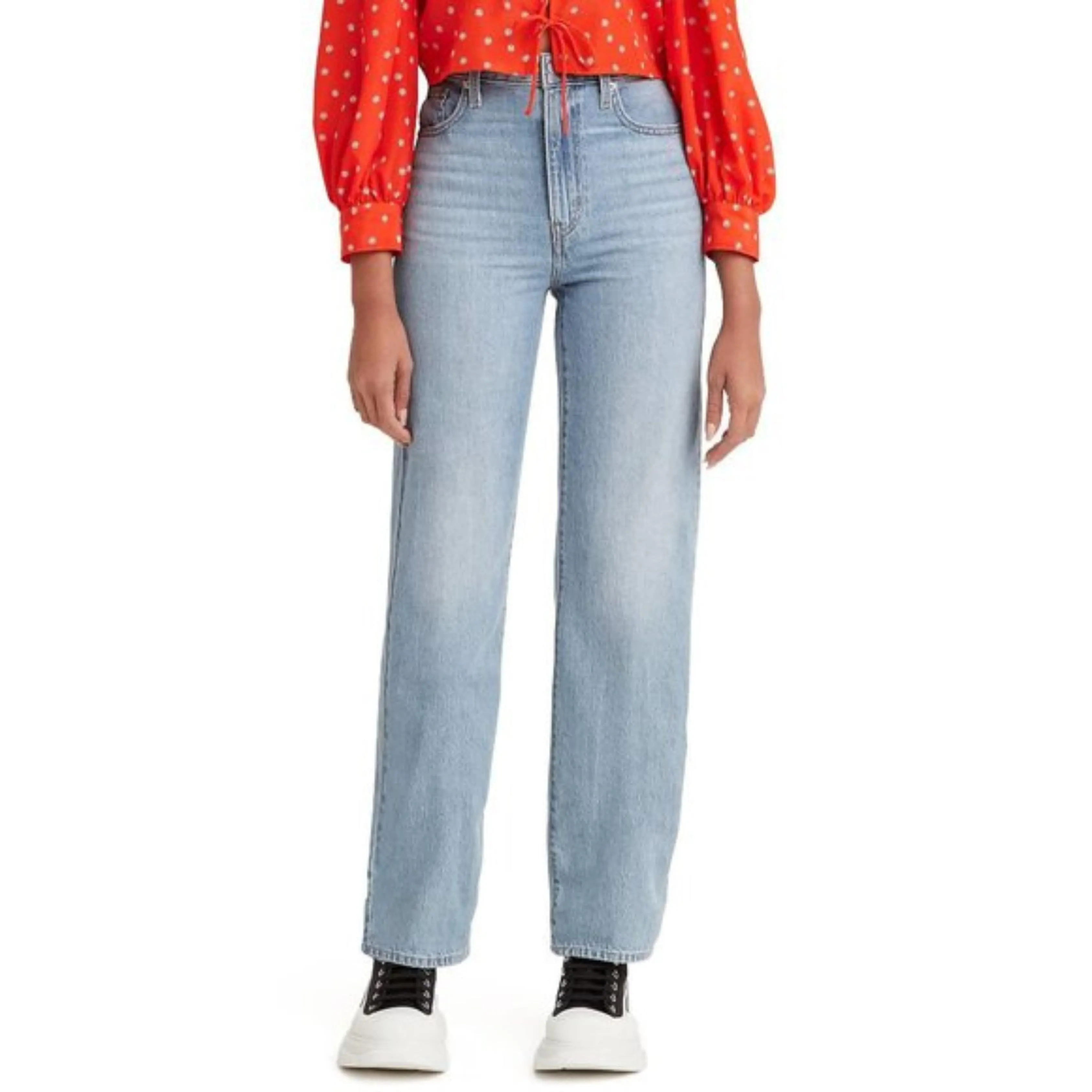 LEVI'S -  High-Waisted Straight Jeans