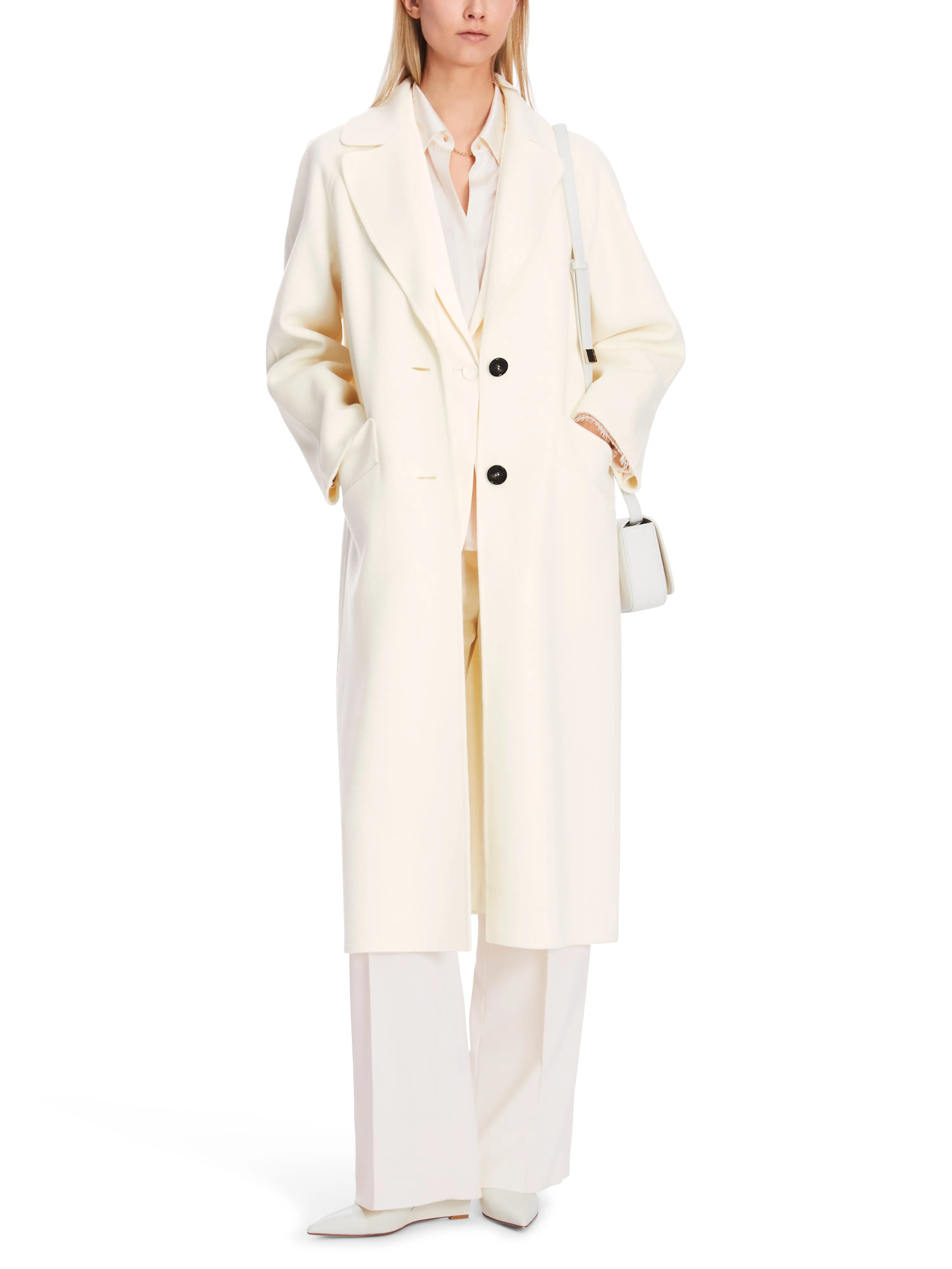 MARC CAIN Ecru Coat