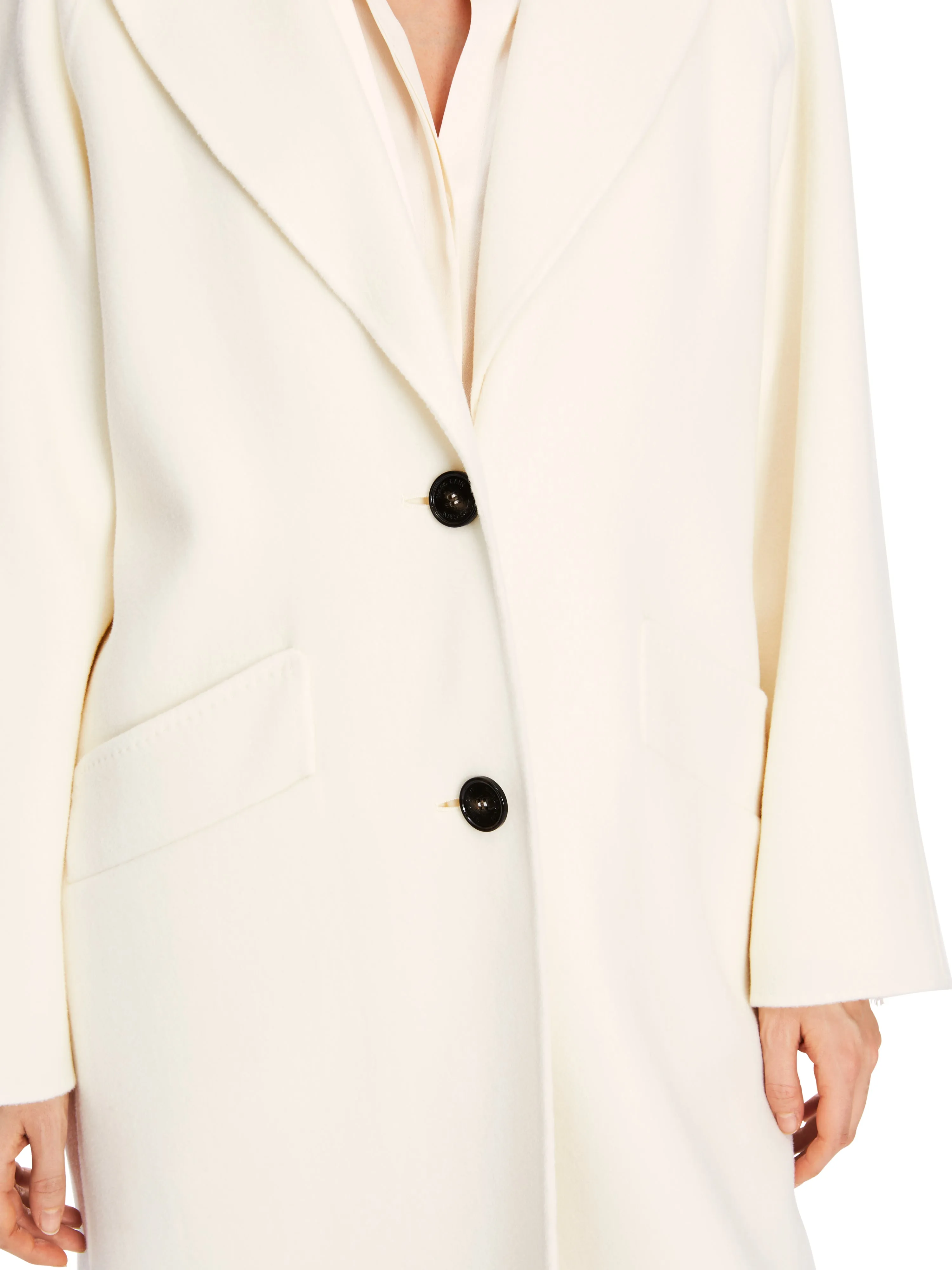 MARC CAIN Ecru Coat