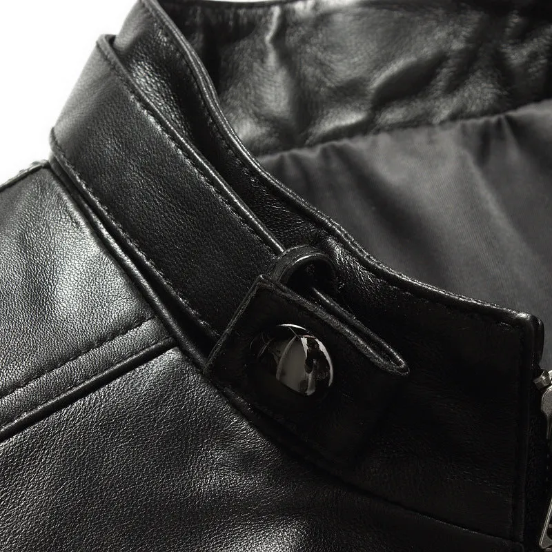 Men's leather jacket- PU Leather jacket for mens