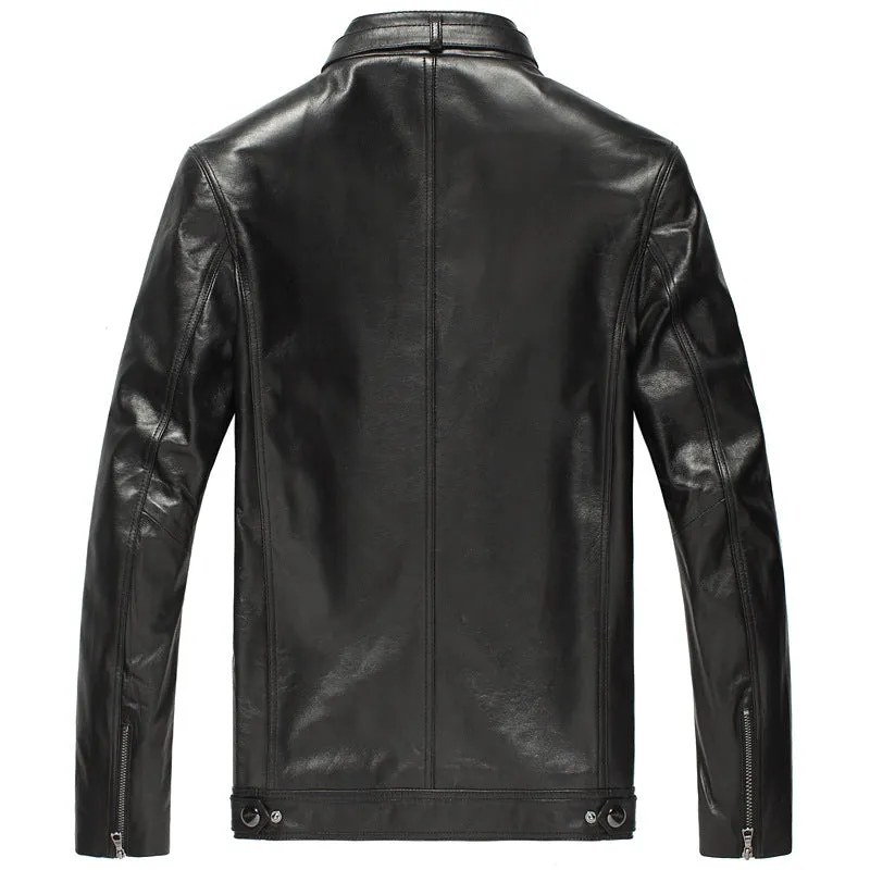 Men's leather jacket- PU Leather jacket for mens