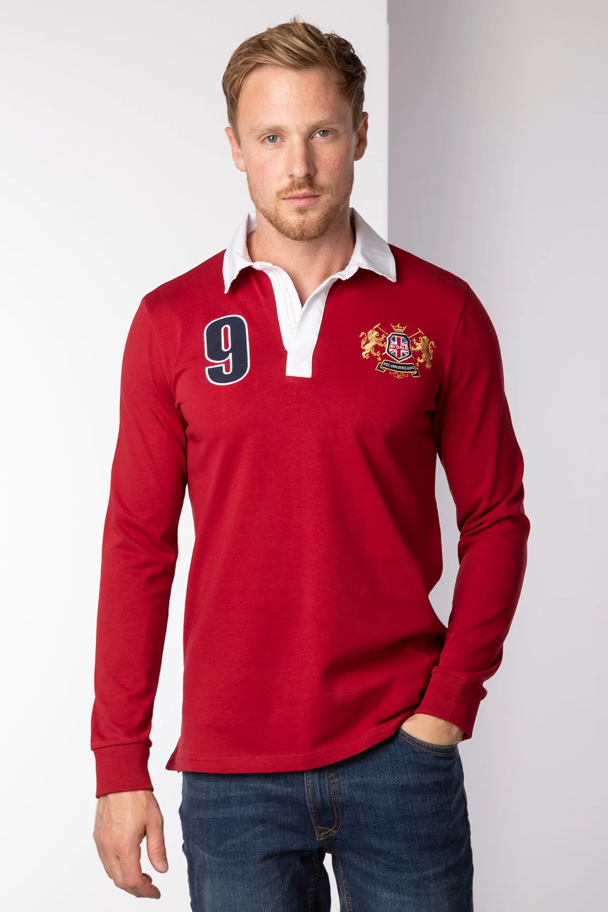 Men's Rugby Shirt - Otley Plain