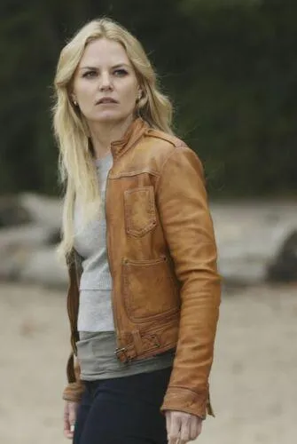 Once upon a time Emma Swan Season 4 Brown Leather Jacket