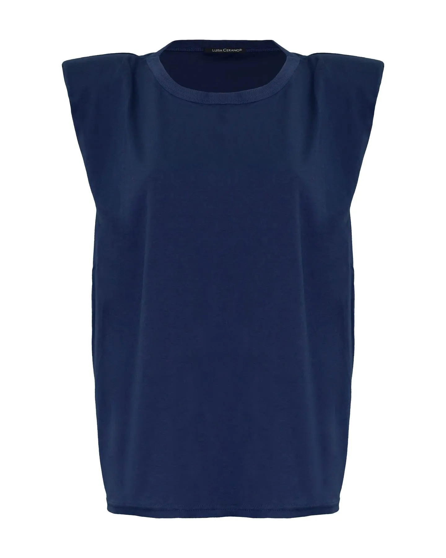 Padded Shoulder Tank Top