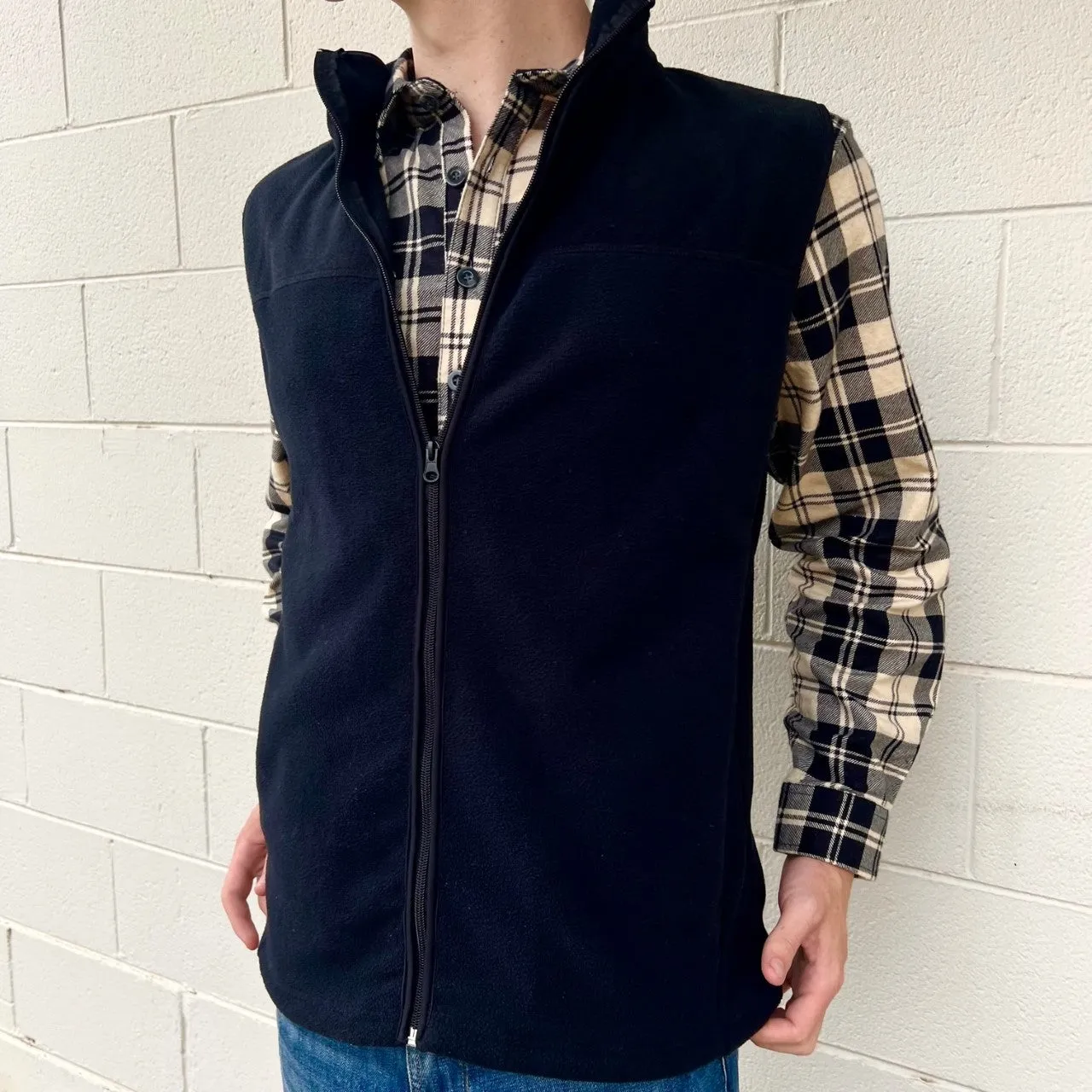 Polar Fleece Vest - Navy | Wine | Ocean Blue | Black