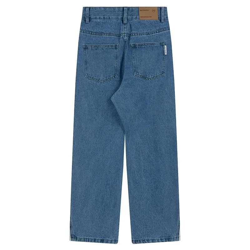 PopFlying Trendy Baggy Jeans Cross