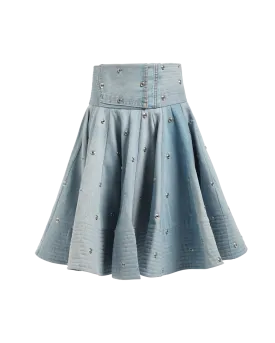 Recycled Denim Skirt