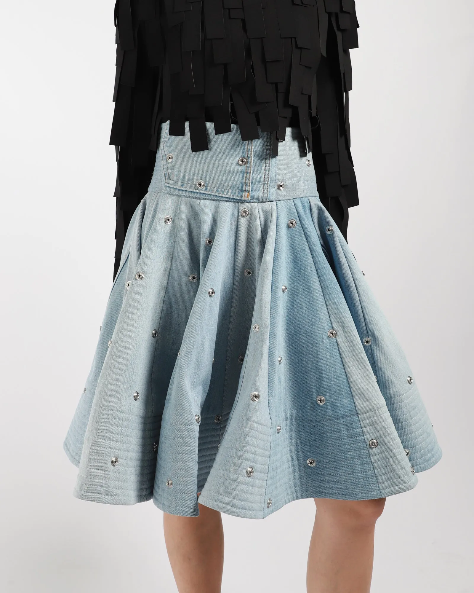 Recycled Denim Skirt