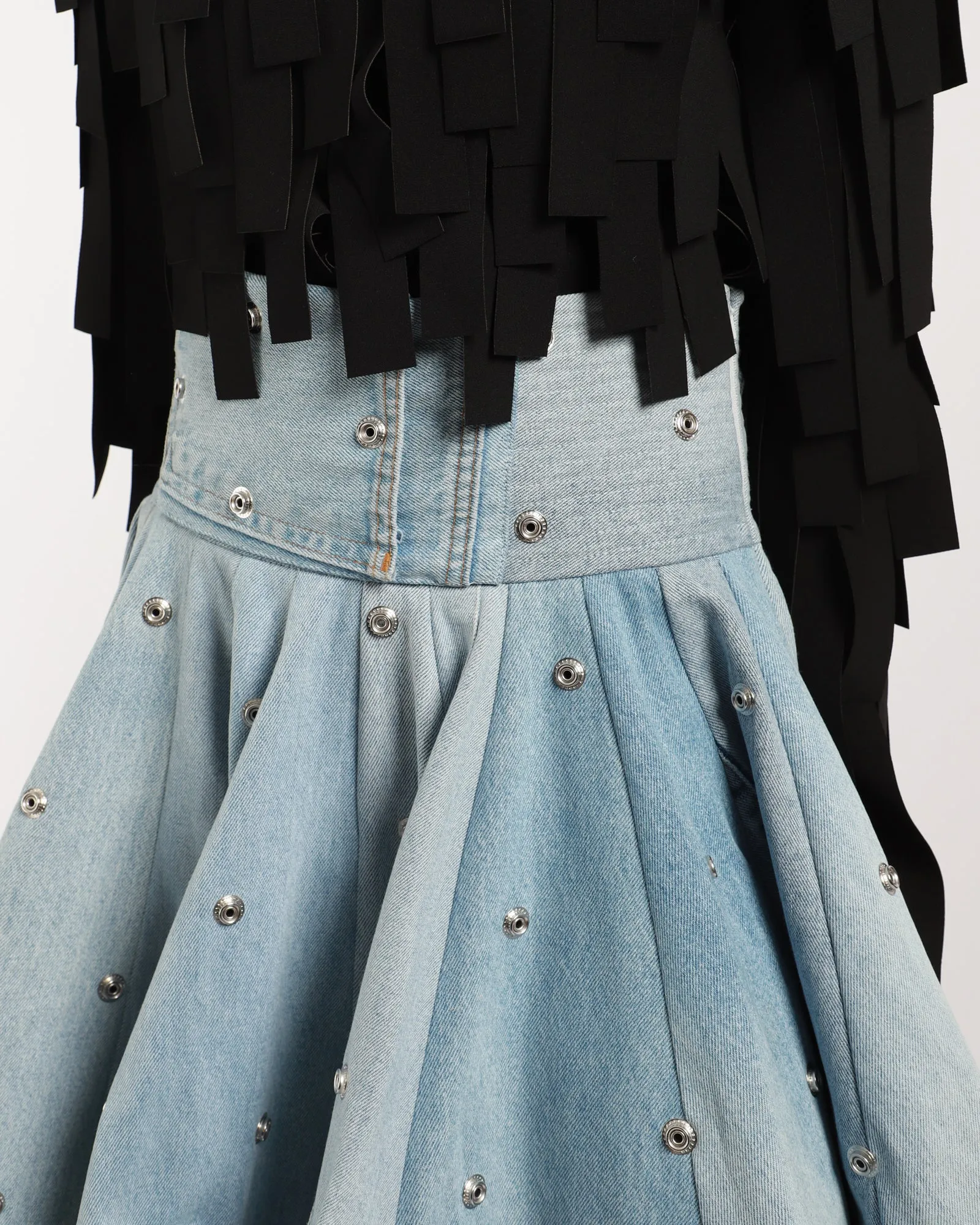 Recycled Denim Skirt