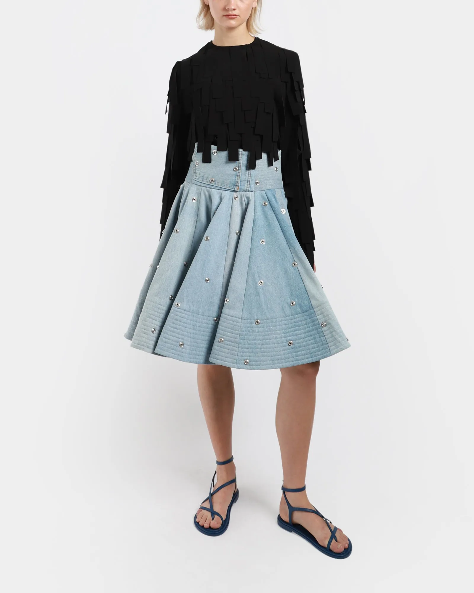 Recycled Denim Skirt