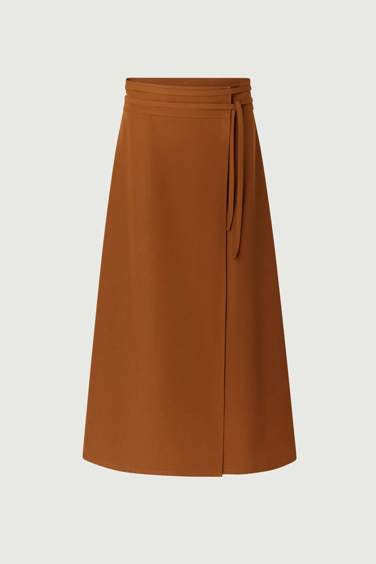 Reine Wool Gabardine Skirt