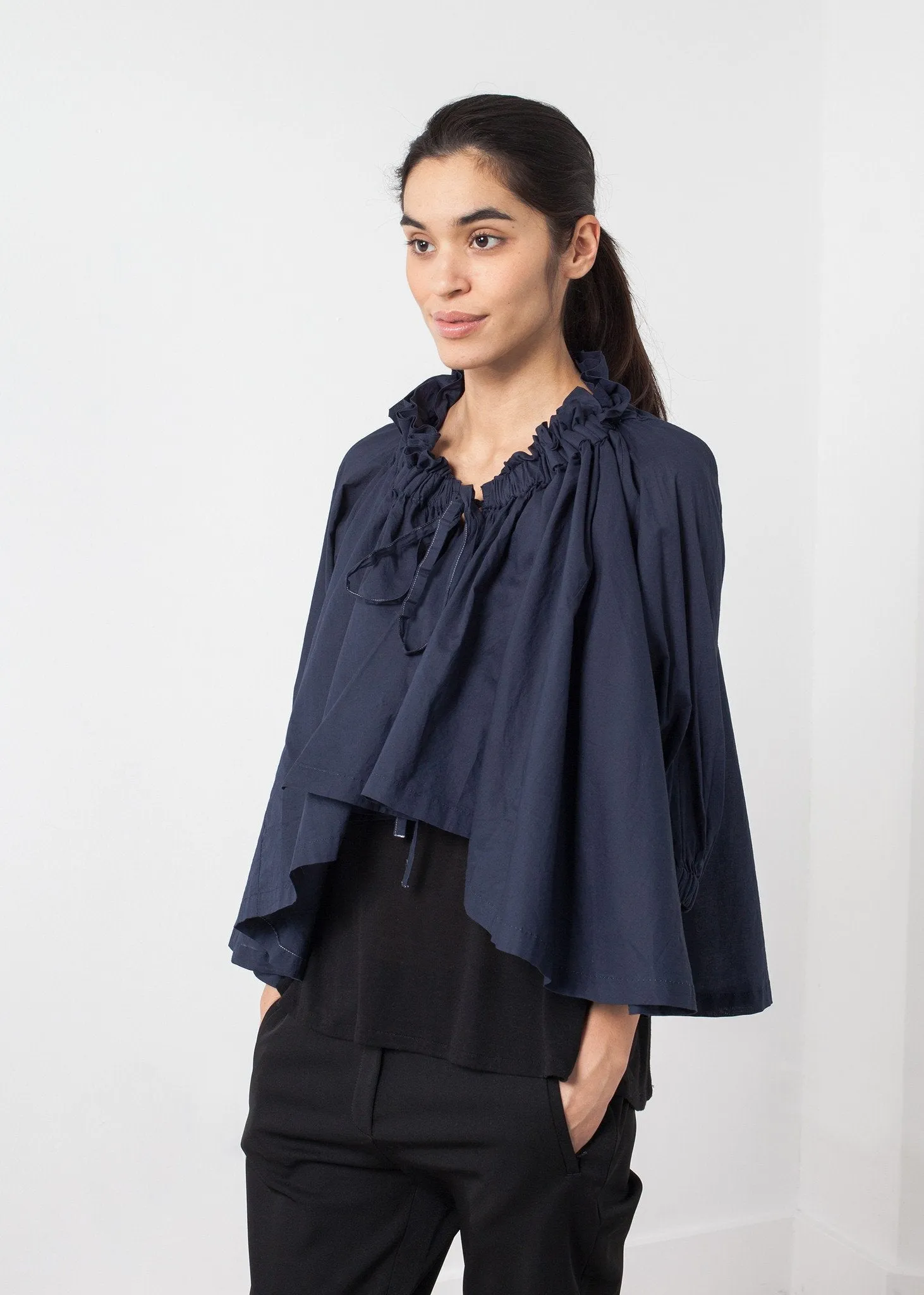 Ruffled Cabin Top