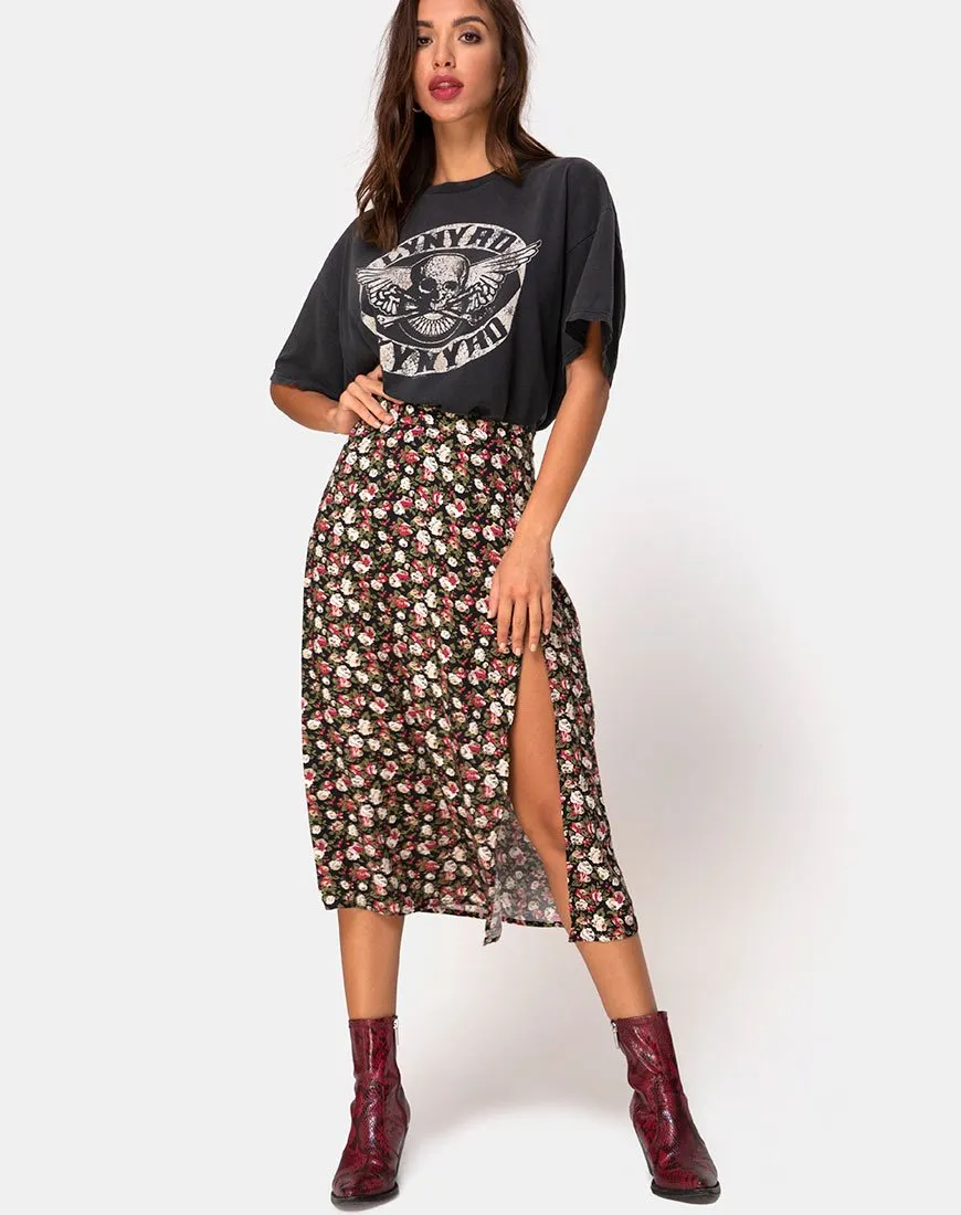 Saika Skirt in Courtney Floral