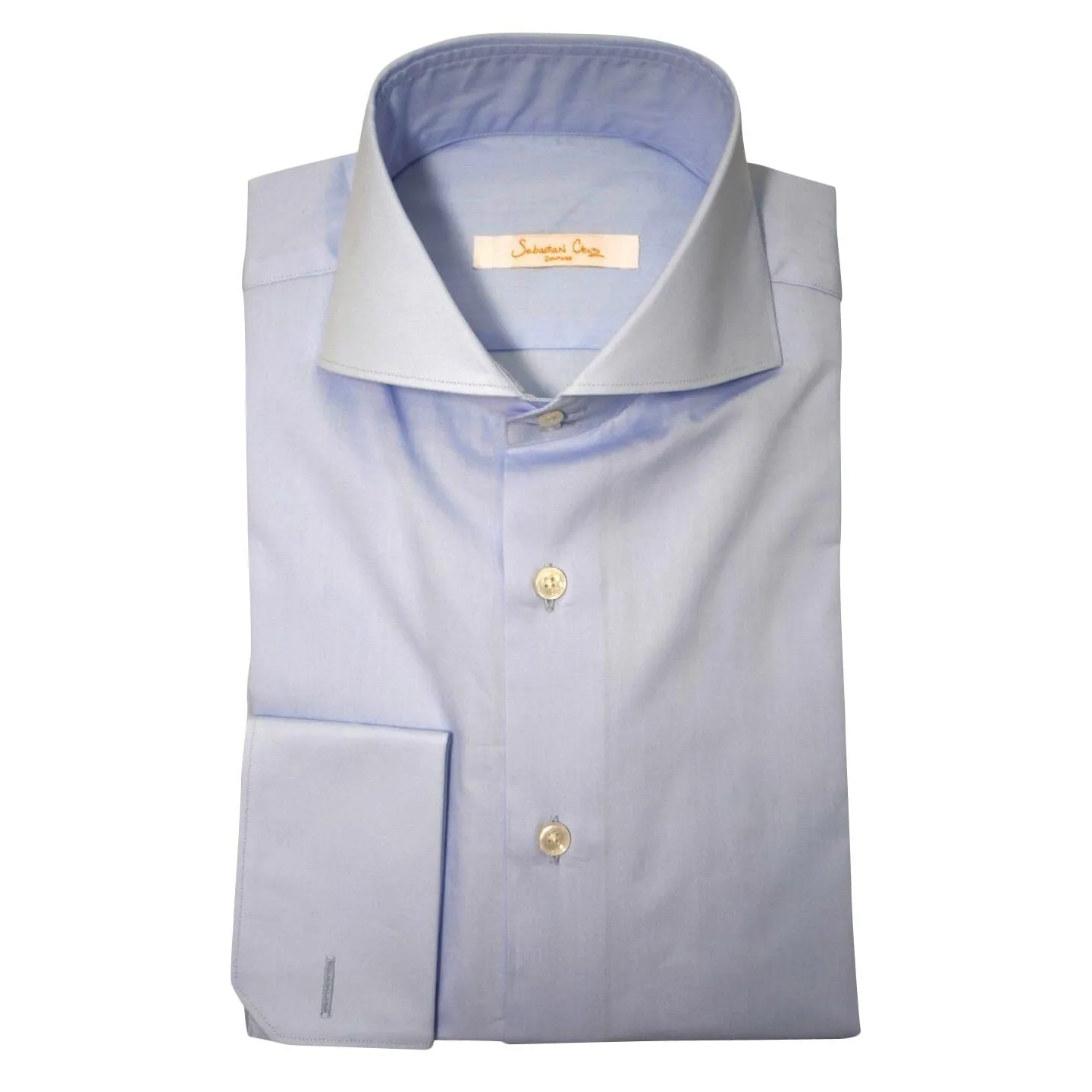 Sky Blue Twill Dress Shirt