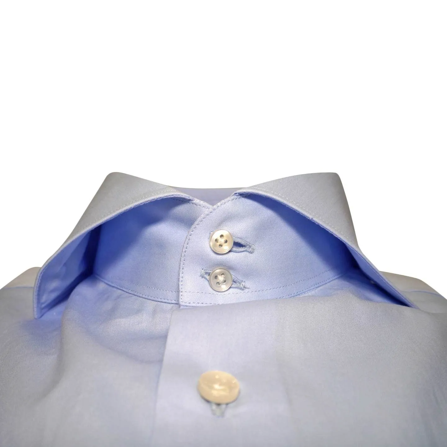 Sky Blue Twill Dress Shirt