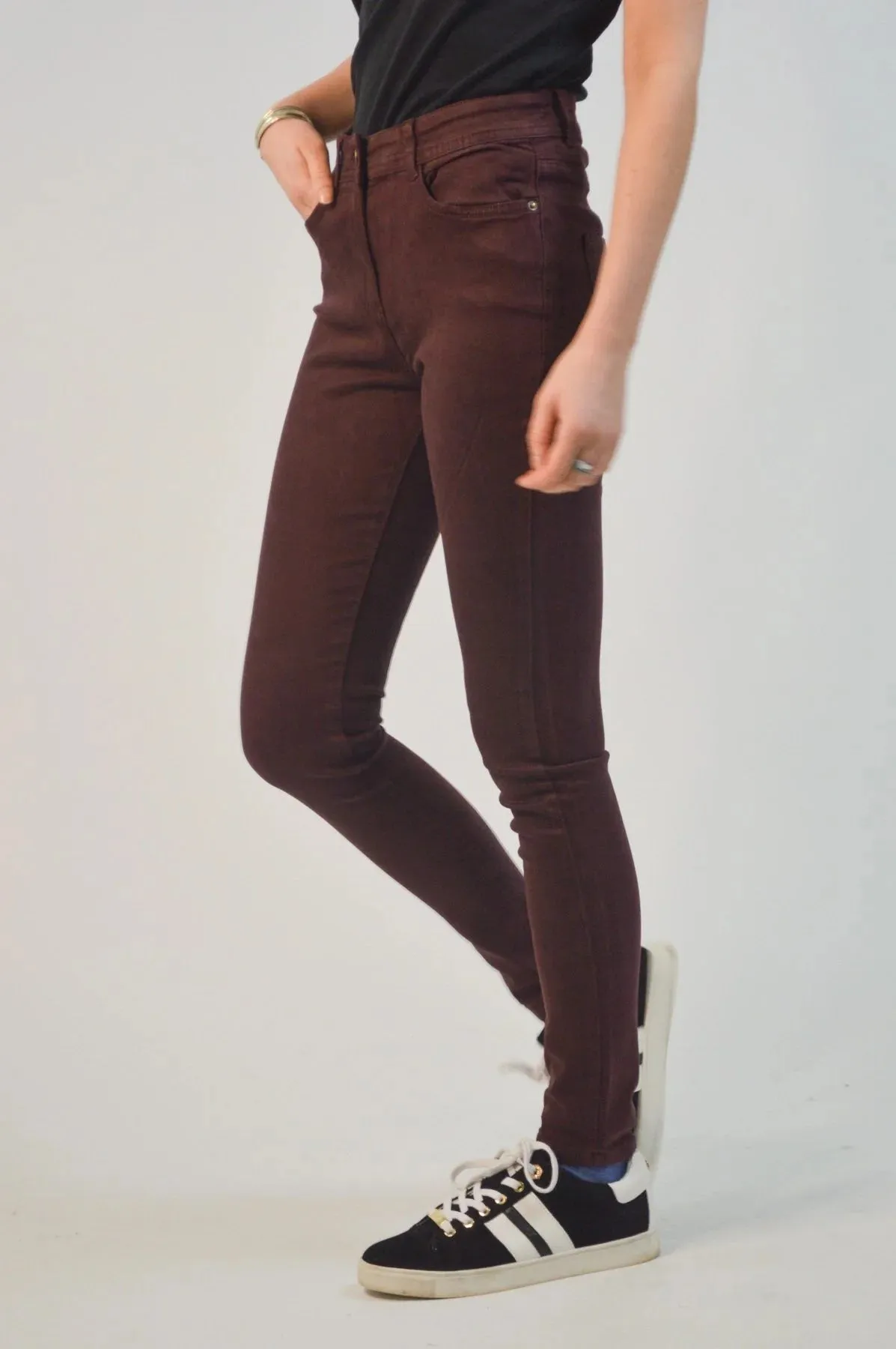 Soft Touch High Waisted Skinny Jeans