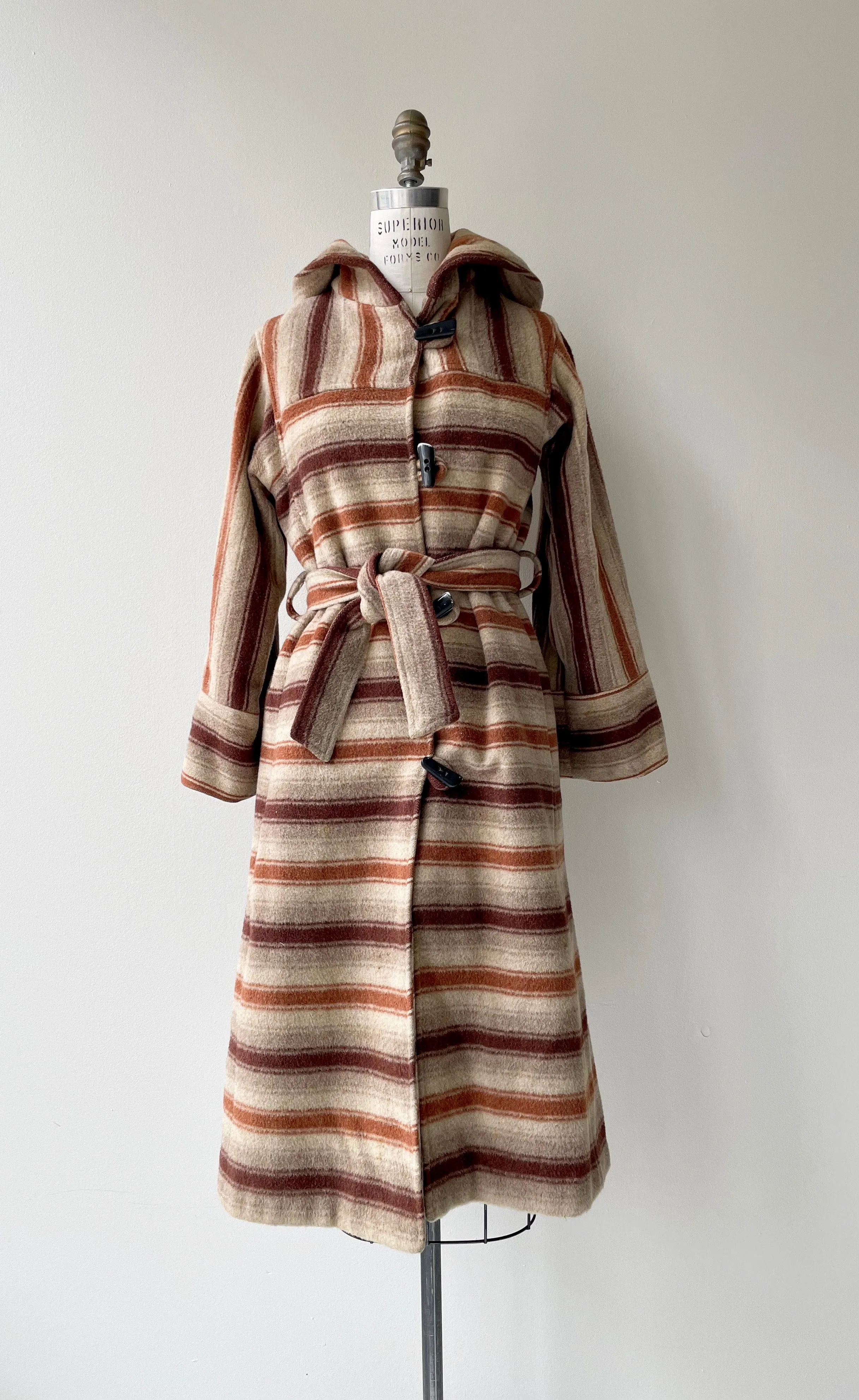 Spice Trade Wool Blanket Coat