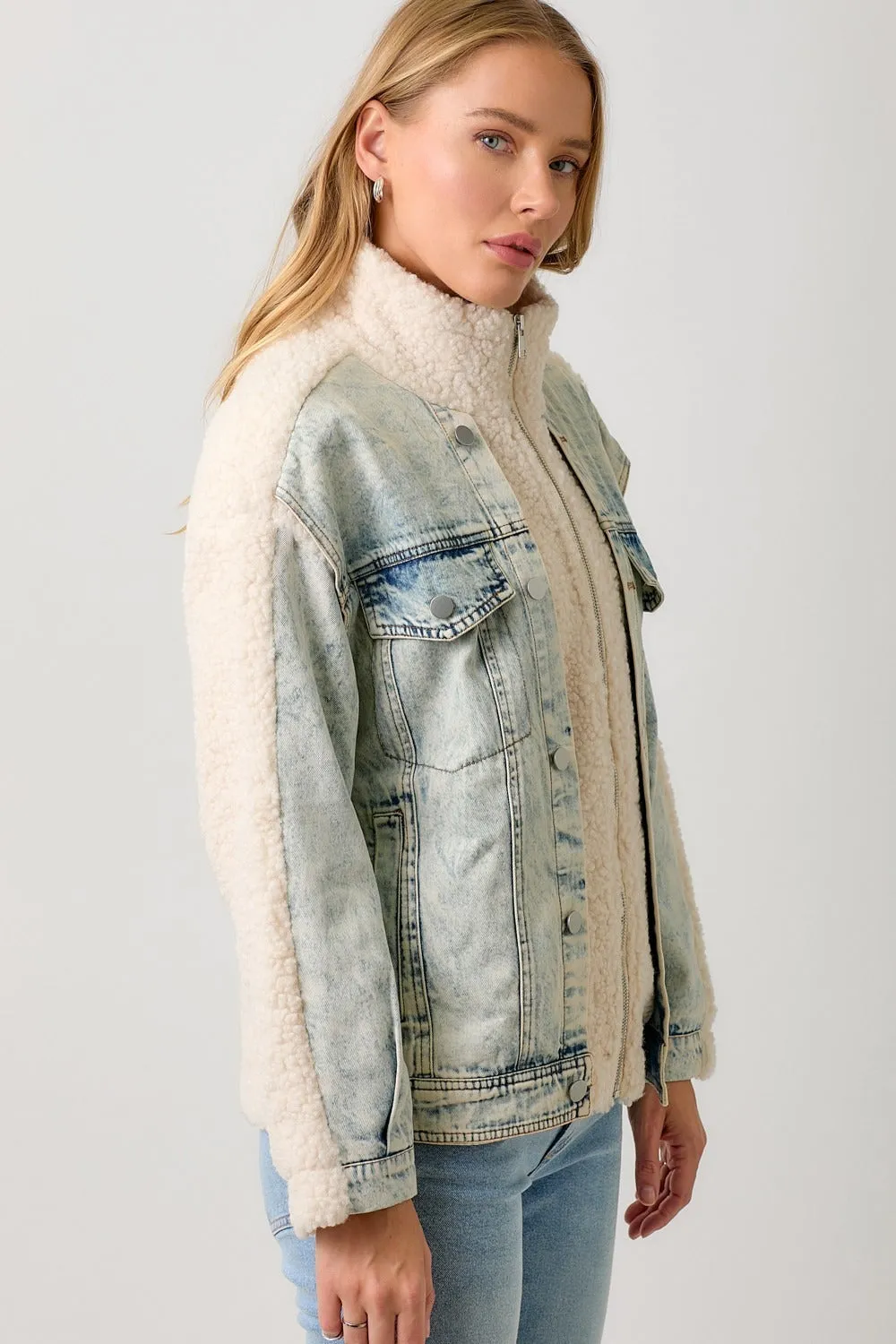 Sydney Sherpa Denim Jacket