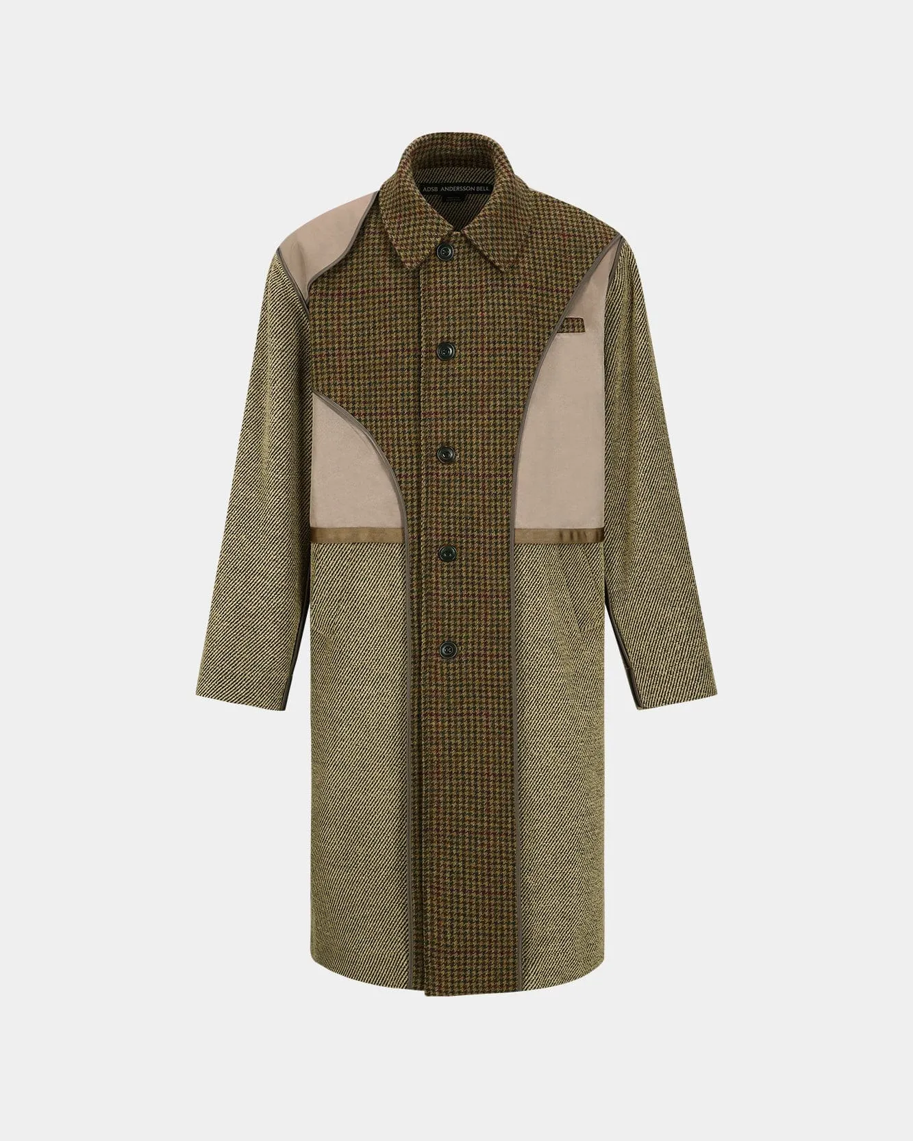 UNISEX INSIDE-OUT WOOL COAT awa641u(BROWN)