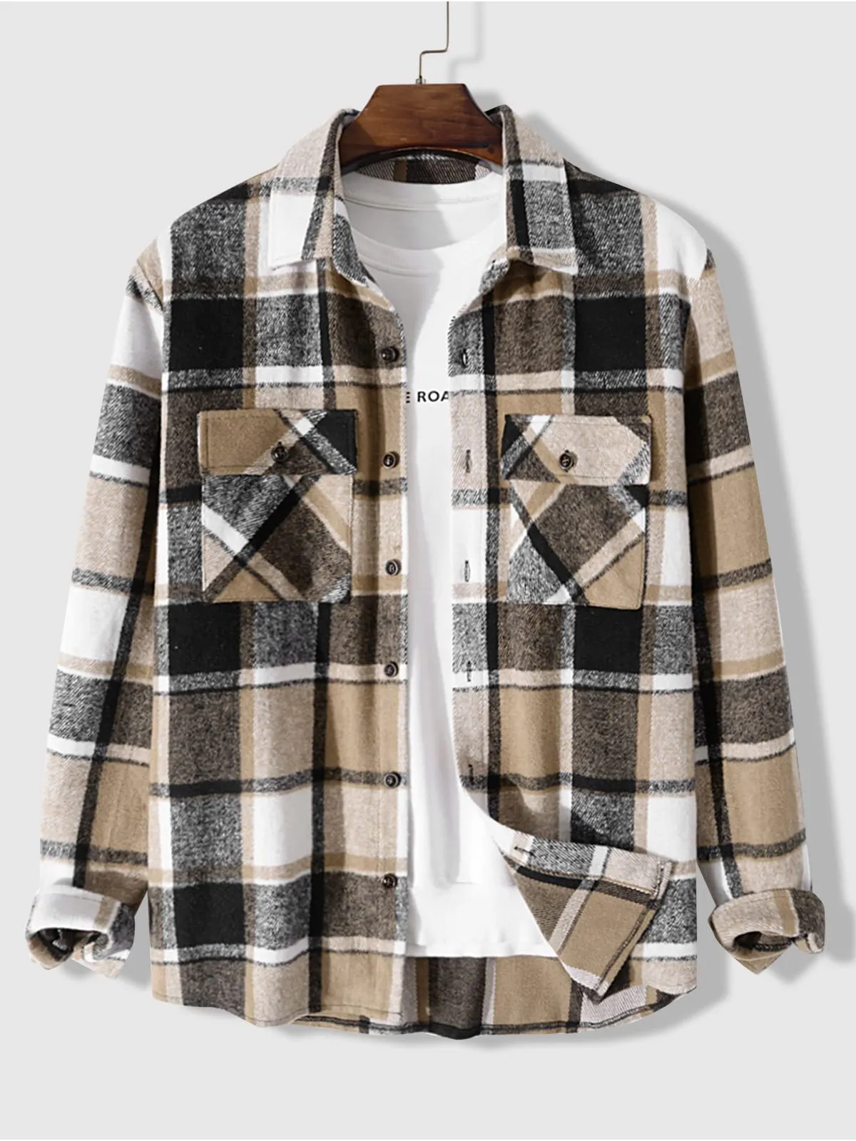 Unisex Plaid Shirt