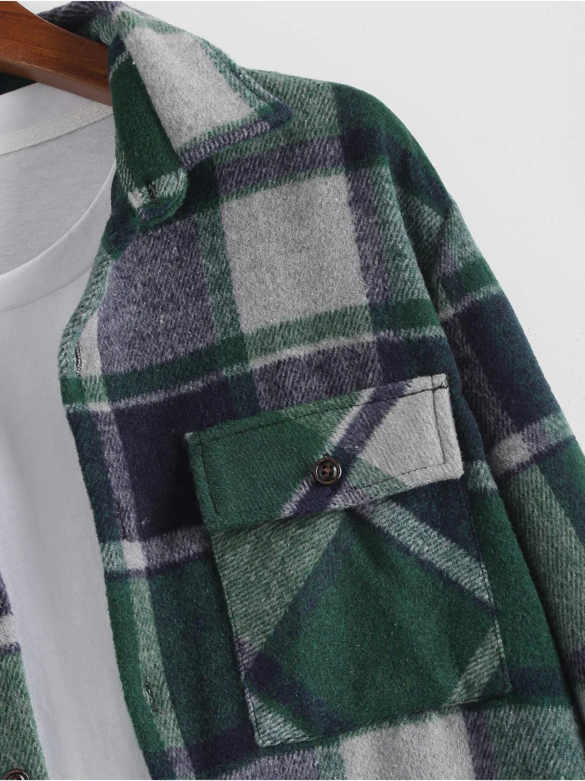 Unisex Plaid Shirt