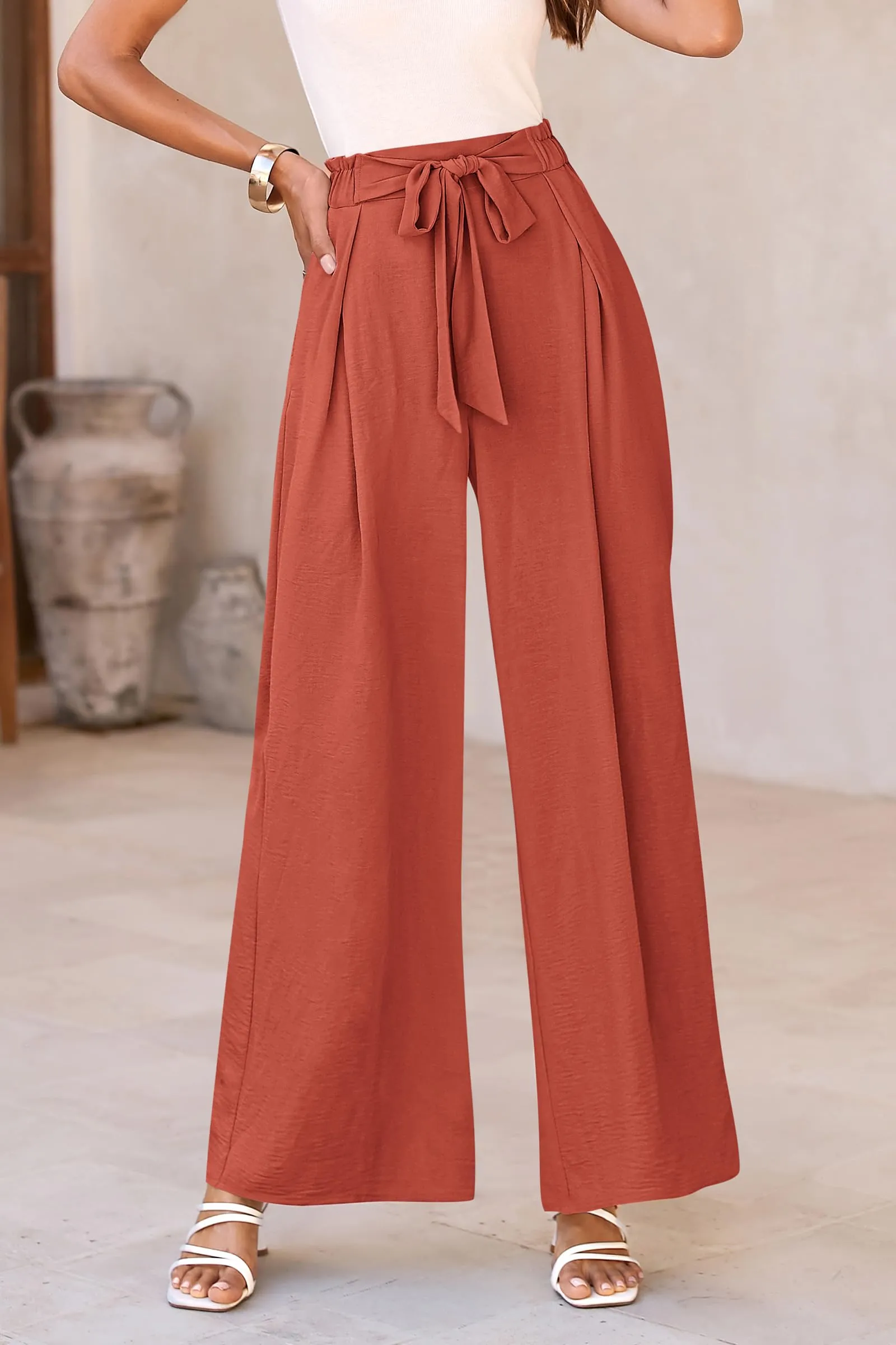 Wide Leg High Waisted Loose