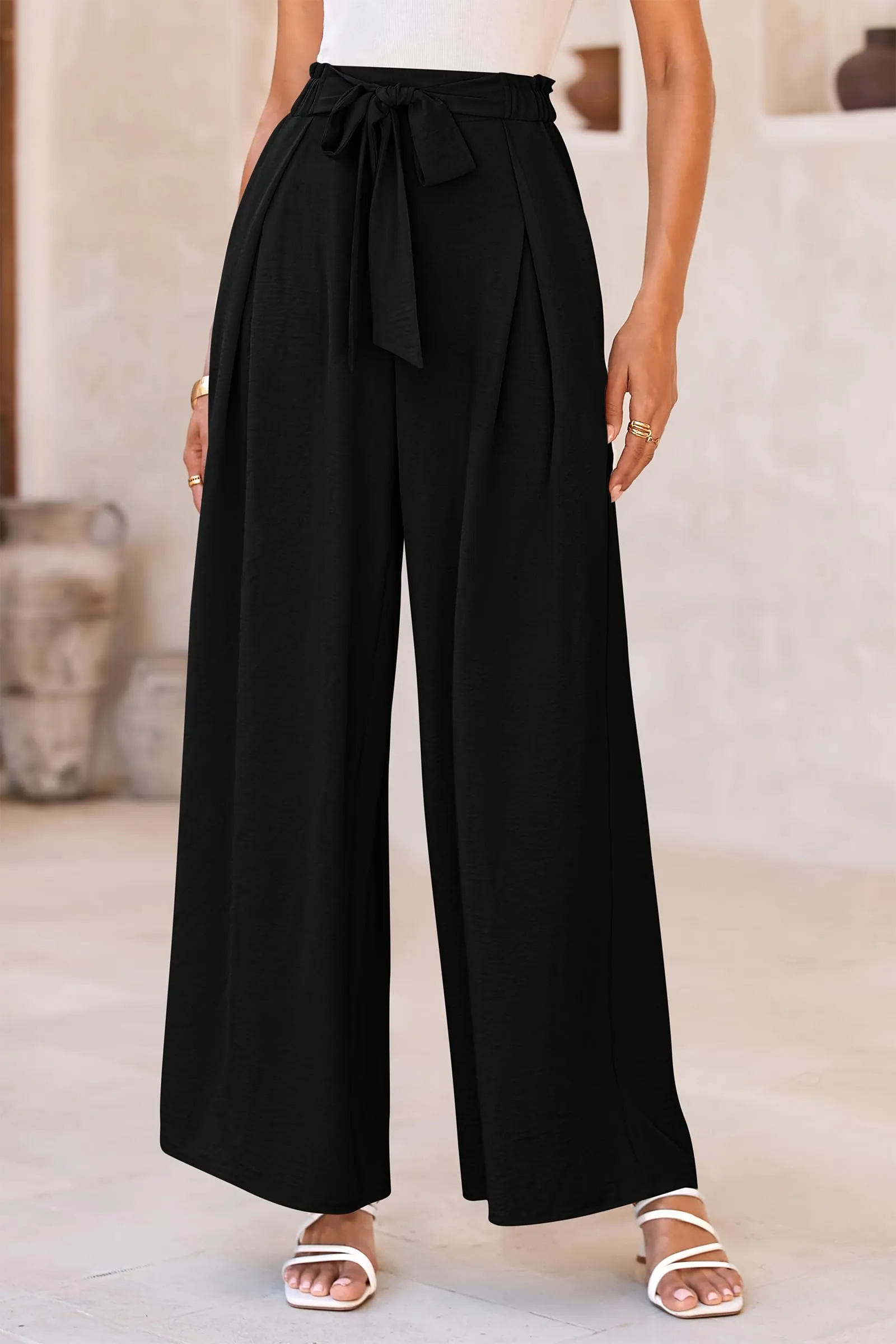 Wide Leg High Waisted Loose