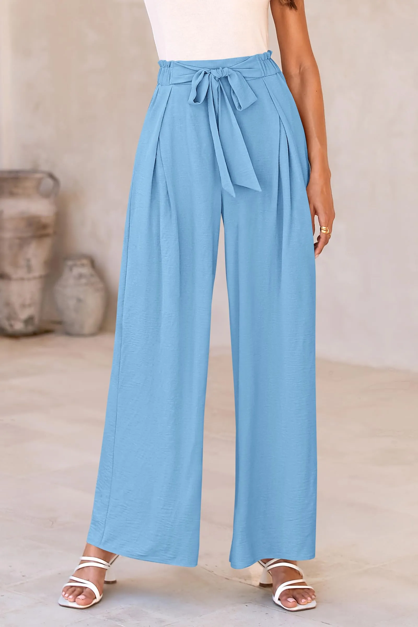 Wide Leg High Waisted Loose