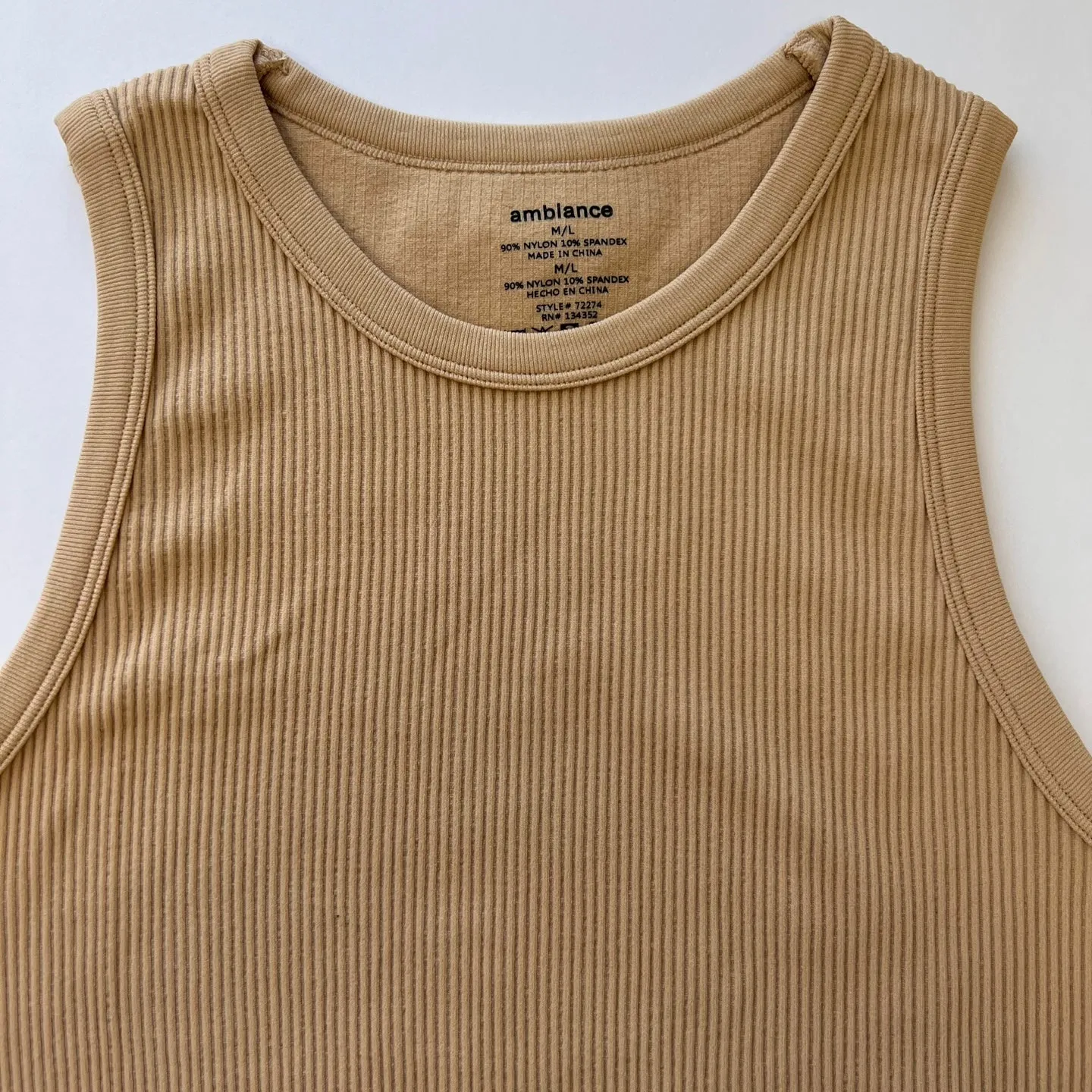 Women's Crop Ribbed Top