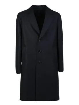 Wool coat blue