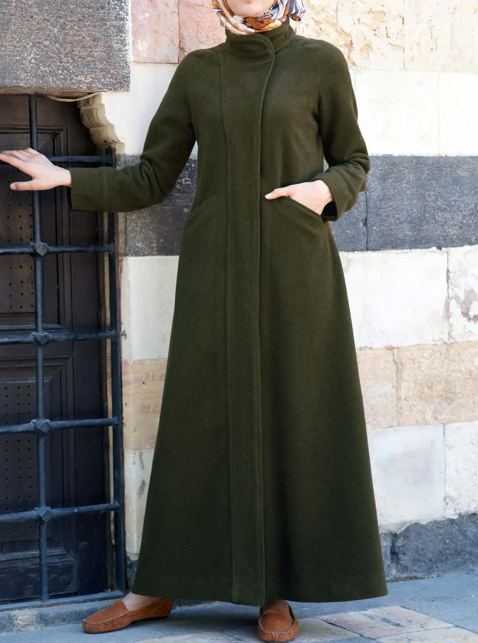 Wool Salikah Coat